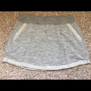 Icebreaker Wool Zola Skirt Large Gray